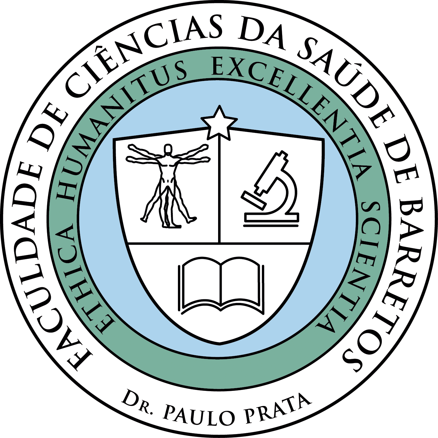 Logo da Faculdade de Ciências da Saúde de Barretos Dr. Paulo Prata